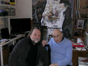 В мастерской Оскара Рабина в Париже . 2011