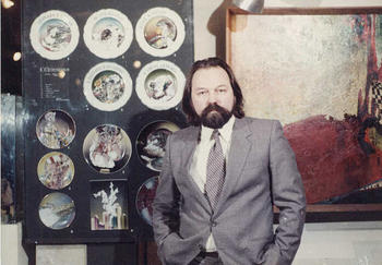 Stand from exhibition in D.K.Kirova .Leningrad 1985